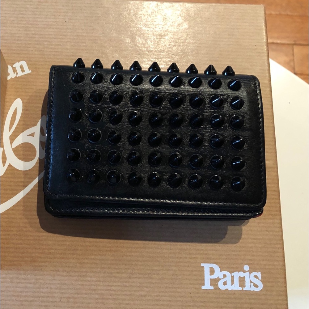 Christian Louboutin Paros Spike Wallet